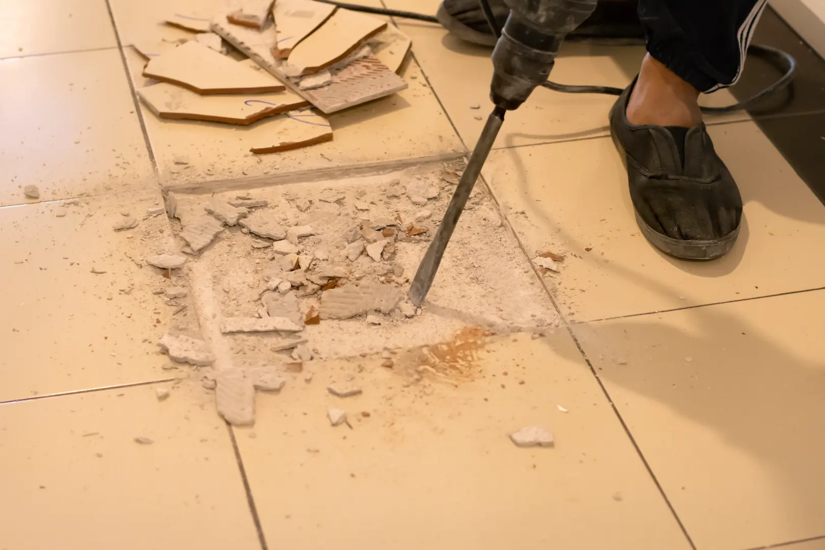 Fixing Cracked Tiles