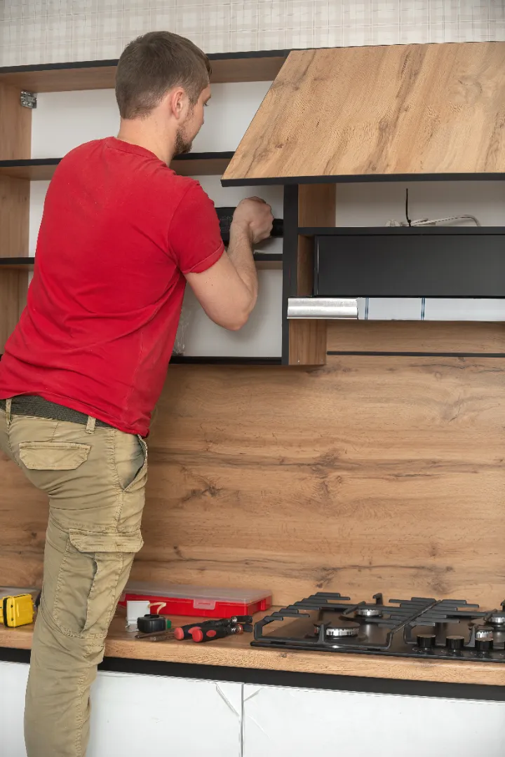 New Cabinet Installation