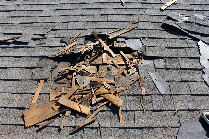 Storm-Damaged Roof Replace