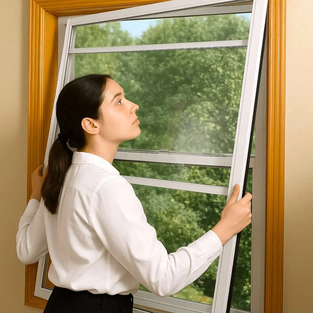 Installing Storm Windows